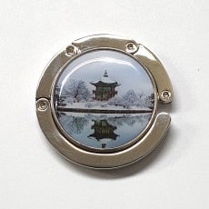 정자풍경 가방걸이