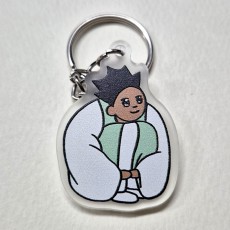 양반 무광 양면 아크릴키링