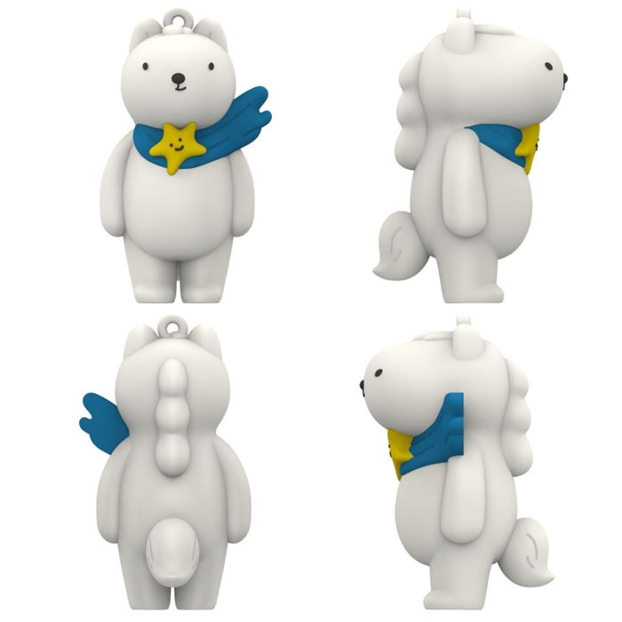 전주대캐릭터 3d고무키링