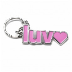 luv 니켈도금 칠 금속키링
