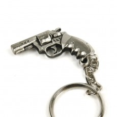 대한민국 권총 금속키홀더 입체