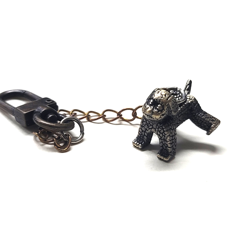 강아지 3d 금속키링