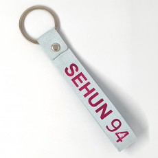 메탈릭 샤무드원단컷스트립키링 중